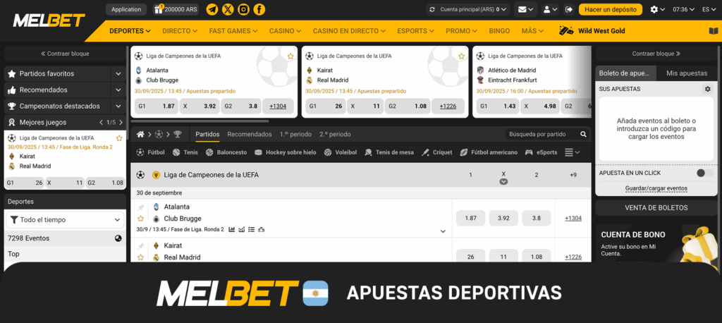 Melbet Argentina apuestas deportivas en línea